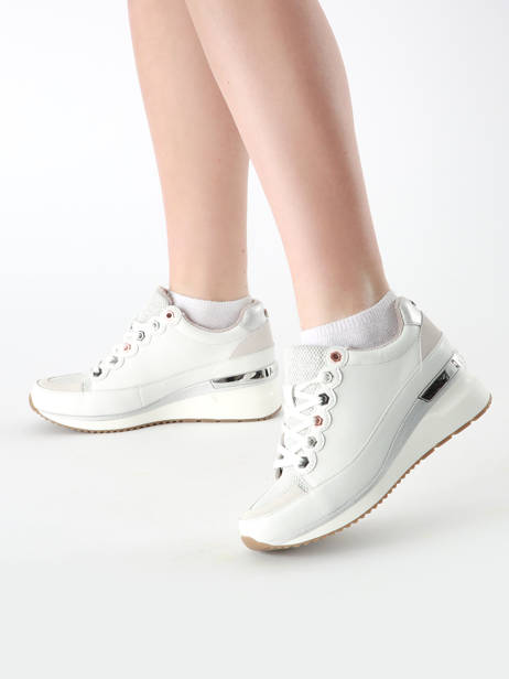 Sneakers Viroum En Cuir Mam'zelle Blanc accessoires CSIJK67 vue secondaire 1