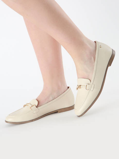 Mocassins En Cuir Tamaris Beige accessoires 44 vue secondaire 1