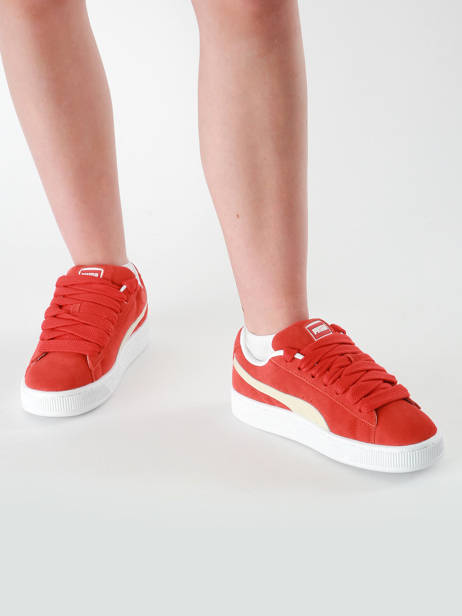 Sneakers Suede Xl En Cuir Puma Rouge accessoires 39520552 vue secondaire 1