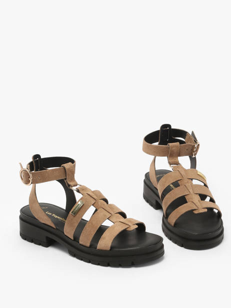 Sandales Tobosued En Cuir Les tropeziennes Beige accessoires TOBOSUED vue secondaire 1