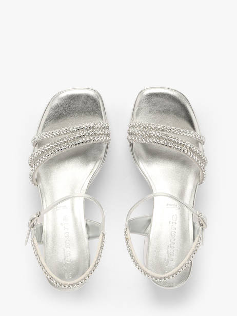 Sandales à Talon Tamaris Argent accessoires 44 vue secondaire 3