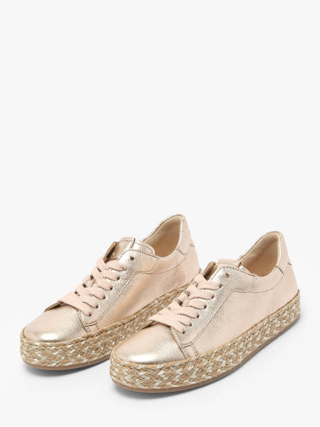 Sneakers En Cuir Gabor Or accessoires 62 vue secondaire 2