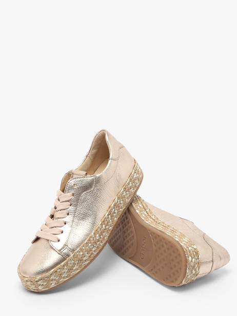 Sneakers En Cuir Gabor Or accessoires 62 vue secondaire 3