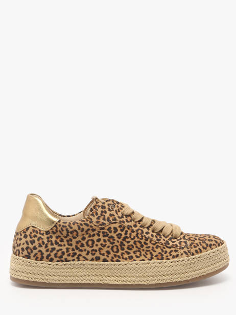 Sneakers En Cuir Gabor Marron accessoires 32