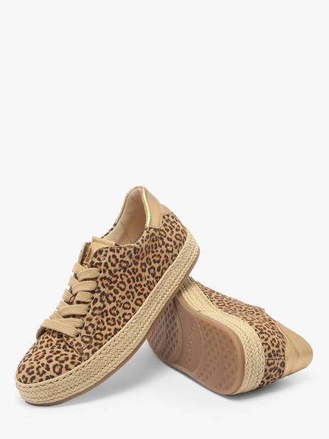 Sneakers En Cuir Gabor Marron accessoires 32 vue secondaire 3