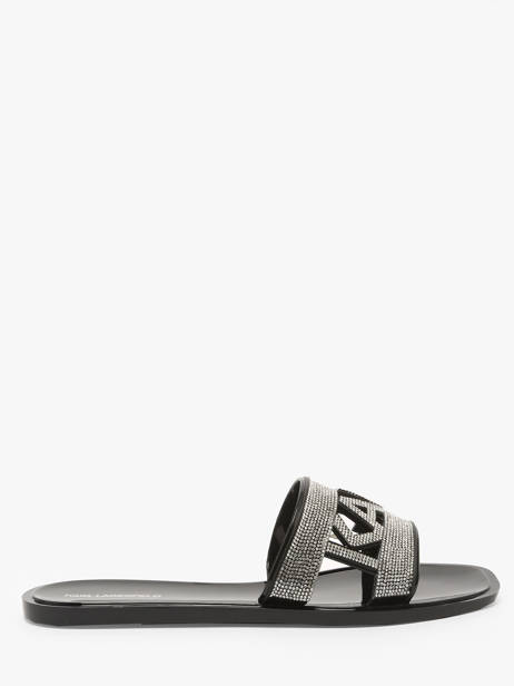 Sandales Jelly Iii Sparkle Karl lagerfeld Noir accessoires KL80005S