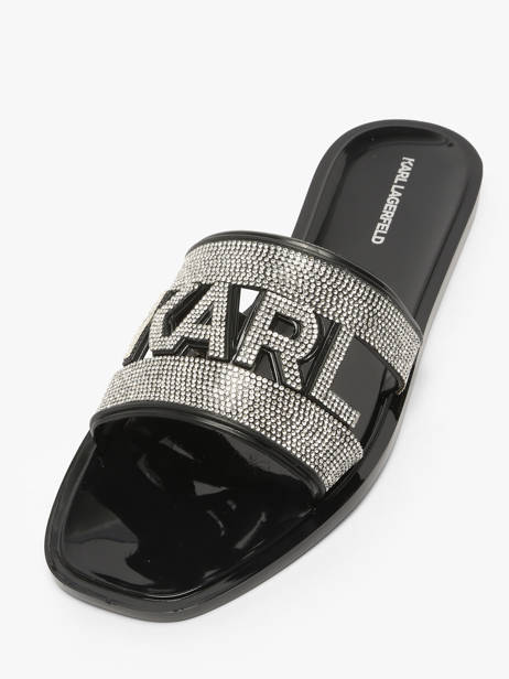 Sandales Jelly Iii Sparkle Karl lagerfeld Noir accessoires KL80005S vue secondaire 2
