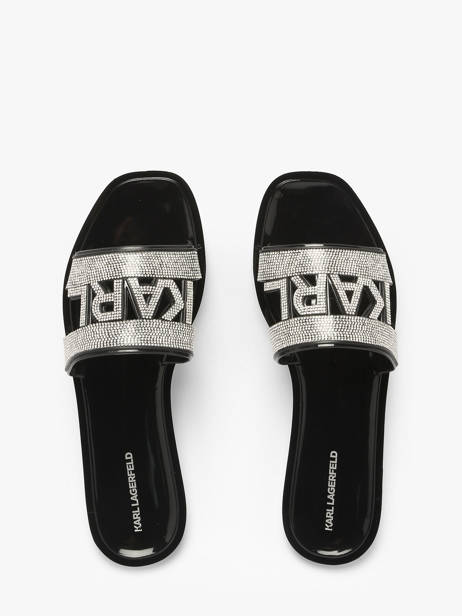 Sandales Jelly Iii Sparkle Karl lagerfeld Noir accessoires KL80005S vue secondaire 3