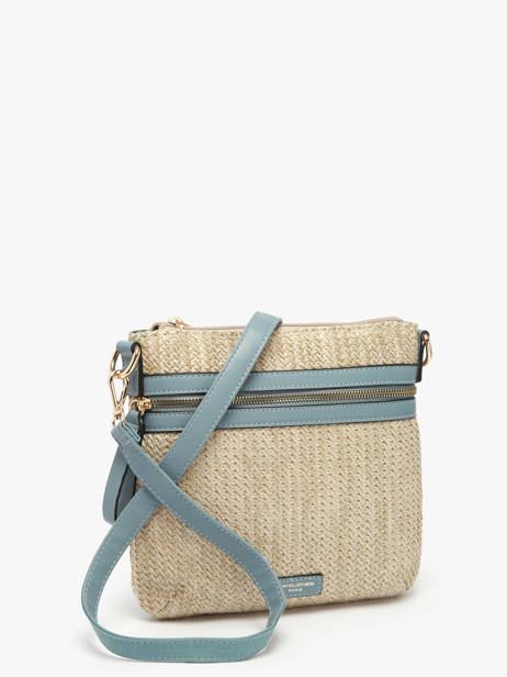 Sac Bandoulière St Tropez David jones Bleu st tropez CM7537 vue secondaire 2