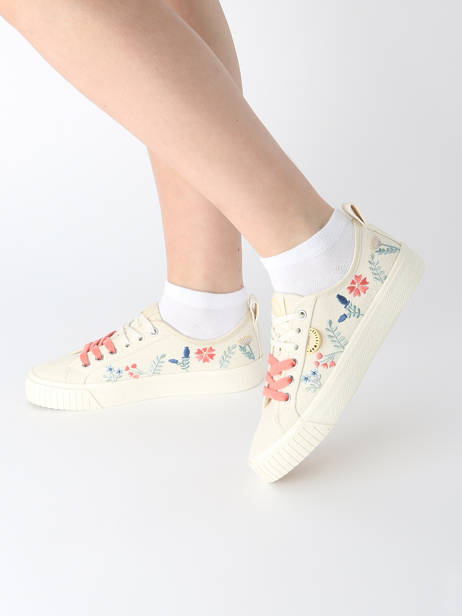 Sneakers Armistice Beige accessoires GACOEMVE vue secondaire 1