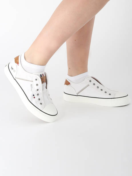 Sneakers Mustang Blanc accessoires 1272402 vue secondaire 1