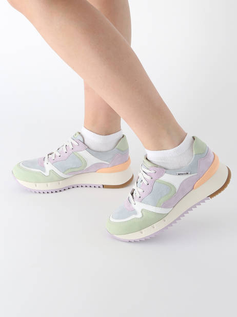 Sneakers Angie En Cuir Mephisto Multicolore accessoires P5147162 vue secondaire 1