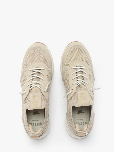 Sneakers Mustang Beige accessoires 1358321 vue secondaire 4