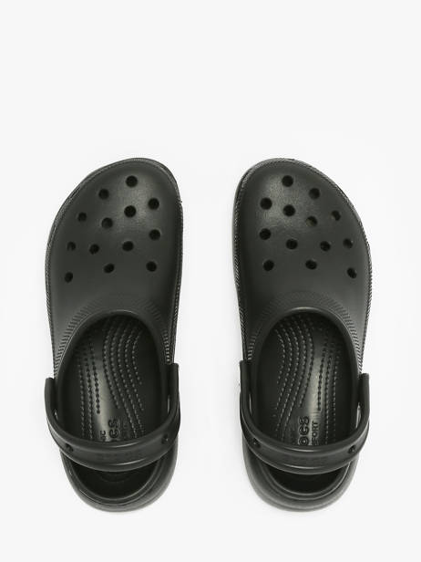 Mules Classic Platform Clog Crocs Noir accessoires 206750 vue secondaire 3