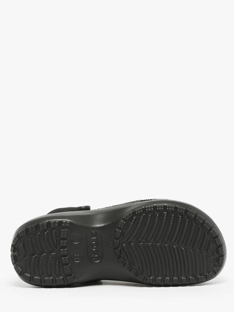 Mules Classic Platform Clog Crocs Noir accessoires 206750 vue secondaire 4