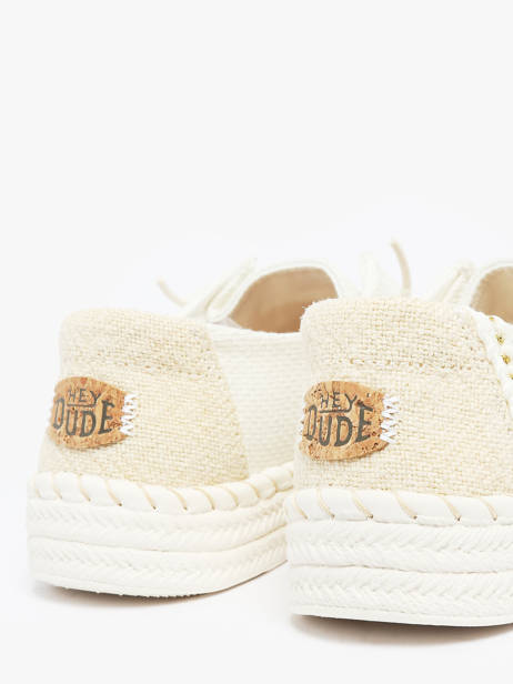 Mocassins Wendy Hey dude Beige accessoires 43681 vue secondaire 3