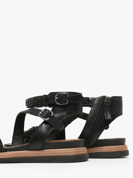 Sandales En Cuir Tamaris Noir accessoires 44 vue secondaire 2