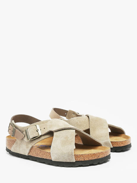 Sandales Tulum En Cuir Birkenstock Beige accessoires 1029834 vue secondaire 1