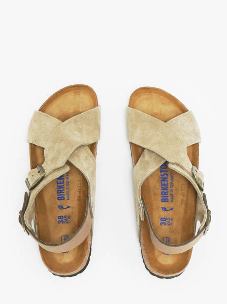 Sandales Tulum En Cuir Birkenstock Beige accessoires 1029834 vue secondaire 3