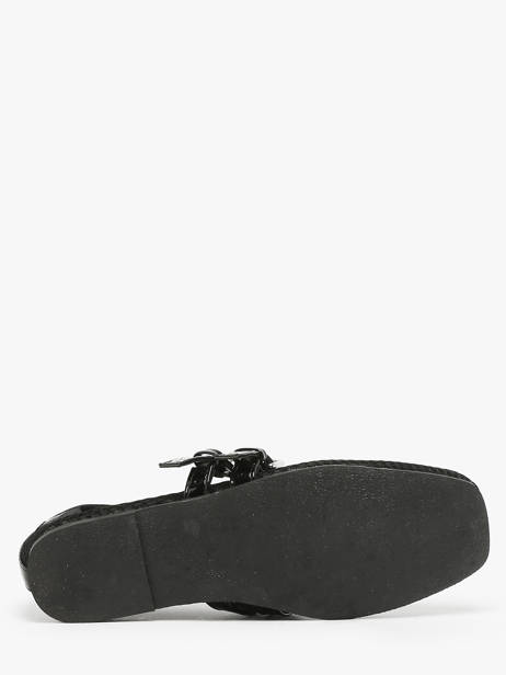 Ballerines Colors of california Noir accessoires CPATTY07 vue secondaire 5