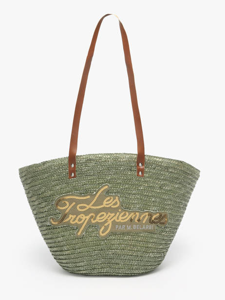 Sac Porté épaule Milos Papier Les tropeziennes Vert milos TZ01