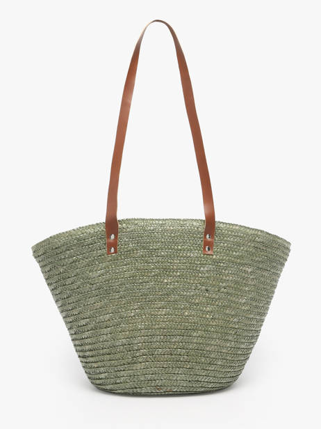 Sac Porté épaule Milos Papier Les tropeziennes Vert milos TZ01 vue secondaire 4