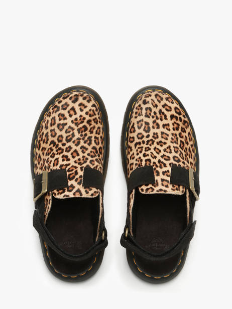 Mules Jorge Iii En Cuir Dr martens Marron accessoires 41088200 vue secondaire 4