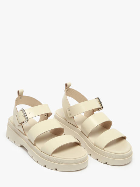 Sandales Dalia En Cuir Nuyou Beige accessoires 37103 vue secondaire 1