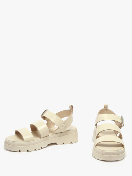 Sandales Dalia En Cuir Nuyou Beige accessoires 37103 vue secondaire 2