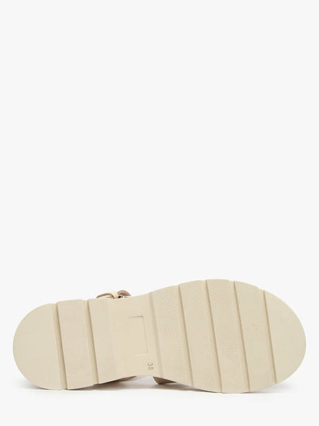 Sandales Dalia En Cuir Nuyou Beige accessoires 37103 vue secondaire 4