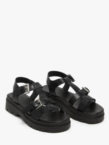 Sandales Teresa En Cuir Nuyou Noir accessoires 37121 vue secondaire 1