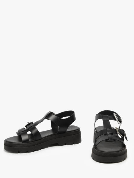 Sandales Teresa En Cuir Nuyou Noir accessoires 37121 vue secondaire 2