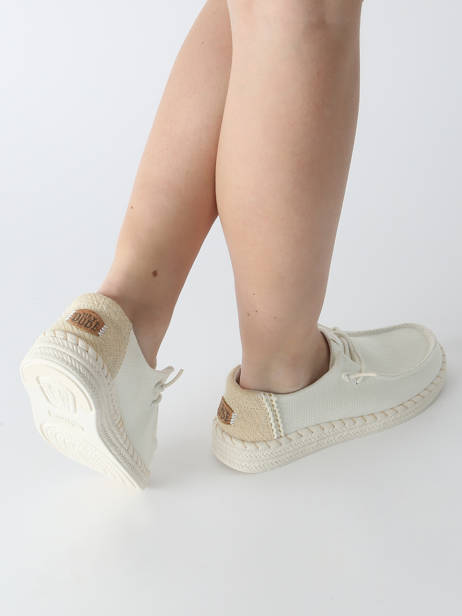 Mocassins Wendy Hey dude Beige accessoires 43681 vue secondaire 1