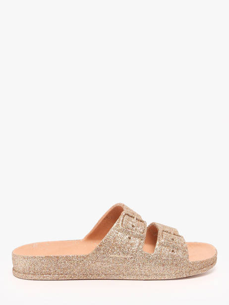Claquettes Transoco Cacatoes Beige accessoires TRANCOSO
