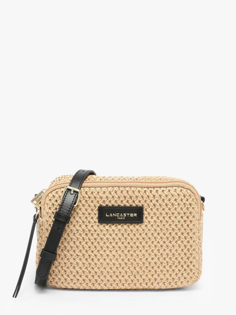 Sac Bandoulière Osier Lancaster Beige osier 30