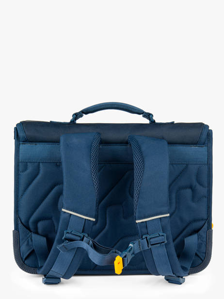 Cartable 2 Compartiments Stones and bones Bleu boys B vue secondaire 4