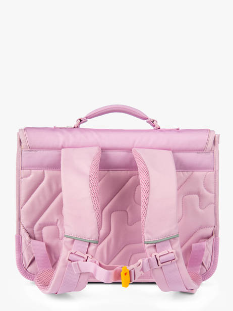 Cartable 2 Compartiments Stones and bones Rose girls G vue secondaire 4
