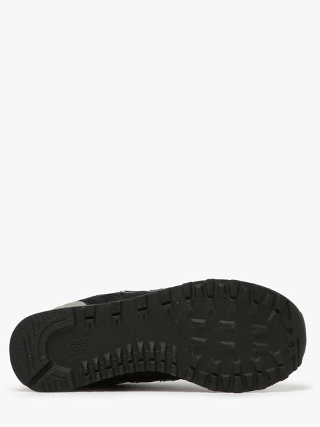 Sneakers 574 En Cuir New balance Noir boy ML574EVB vue secondaire 5