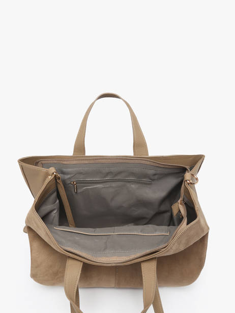Sac Porté épaule Format A4 Gallantry Beige format a4 1 vue secondaire 2