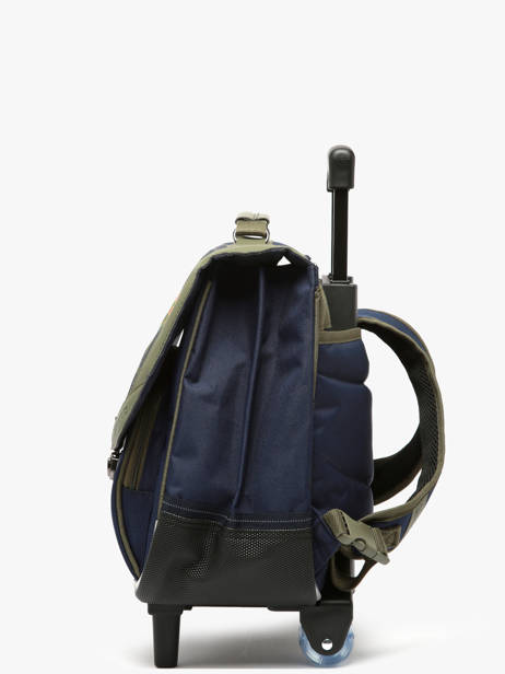 Cartable à Roulettes Tann's Bleu les fantaisies g 47272 vue secondaire 2