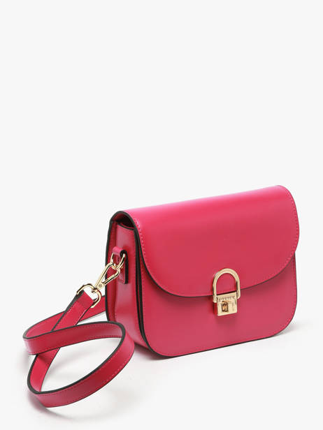 Sac Bandoulière M Altair Cuir Etrier Rose altair EALA081M vue secondaire 2