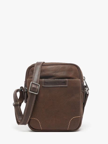 Sac Bandouliere Joseph Cuir Arthur & aston Marron marco 7
