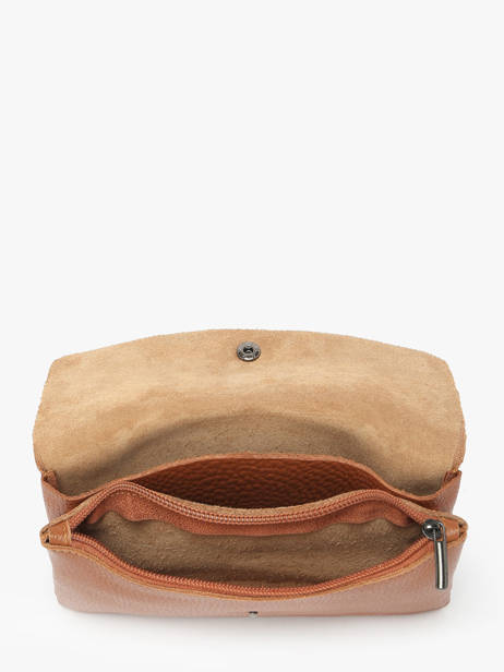 Sac Bandoulière Caviar Cuir Milano Orange caviar CA23067 vue secondaire 3