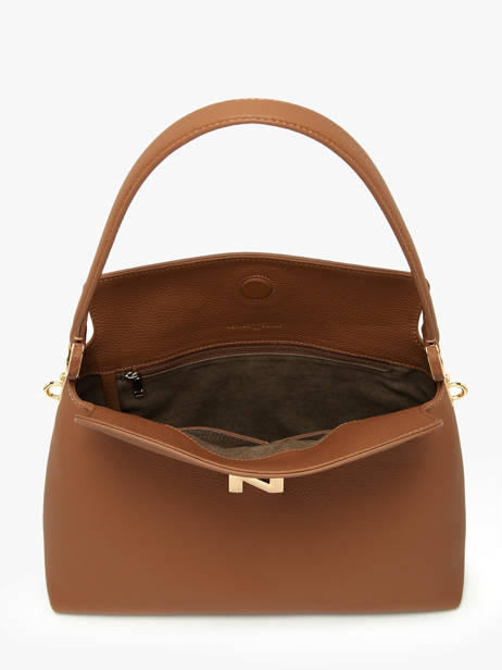 Sac Porté épaule Camelia Cuir Nathan baume Marron eden 5 vue secondaire 2