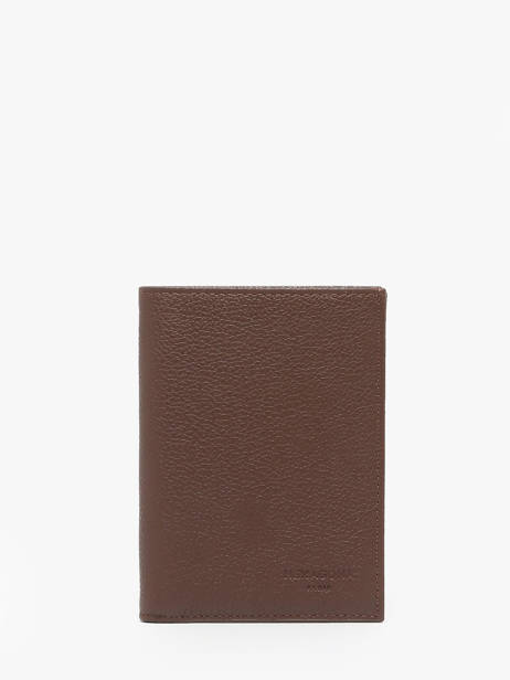 Portefeuille Cuir Hexagona Marron confort 467144