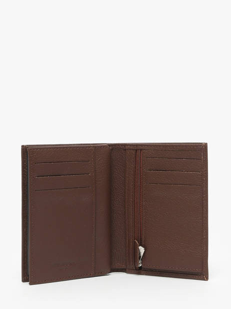 Portefeuille Cuir Hexagona Marron confort 467144 vue secondaire 1
