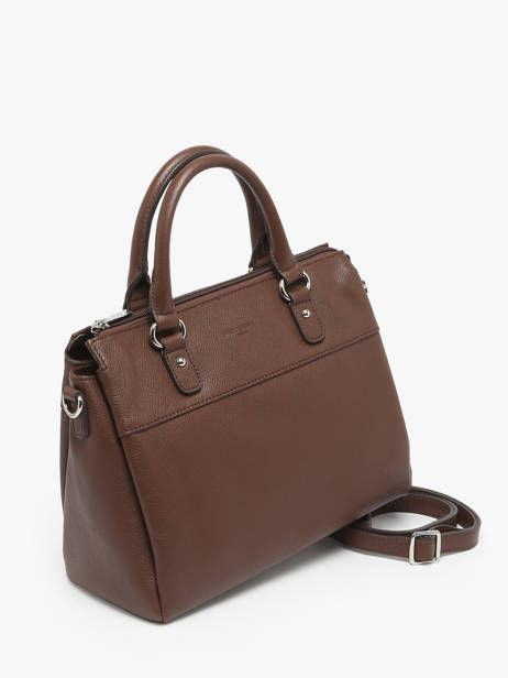 Sac Porté Main Confort Cuir Hexagona Marron confort 469844 vue secondaire 1