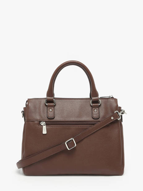 Sac Porté Main Confort Cuir Hexagona Marron confort 469844 vue secondaire 3