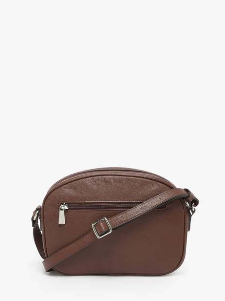 Sac Bandoulière Confort Cuir Hexagona Marron confort 469993 vue secondaire 3