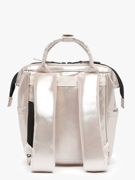 Sac à Dos 1 Compartiment Cabaia Beige adventurer XS vue secondaire 3